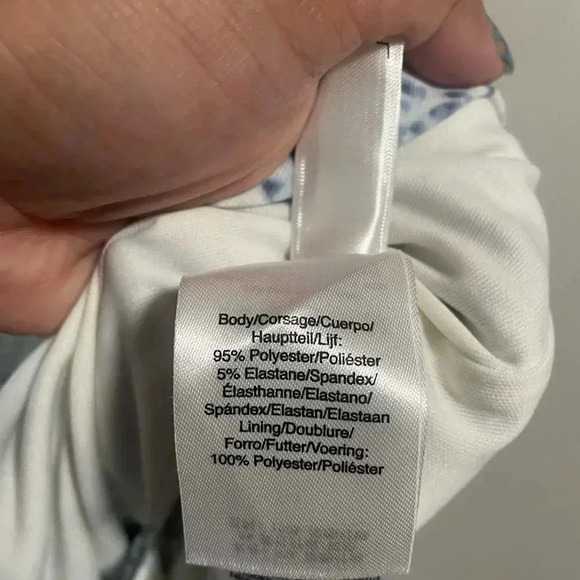 Dkny sleeveless dress midi size 14/16 - Picture 6 of 6